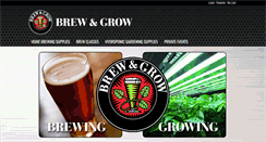 Desktop Screenshot of brewandgrow.com